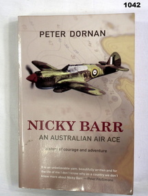 Book about Nicky Barr an Australian Air Ace