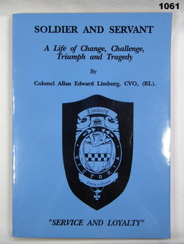Book by Colonel Allan Edward Limburg CVO