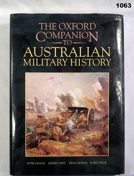 Book " The Oxford Companion to Australian Military History"