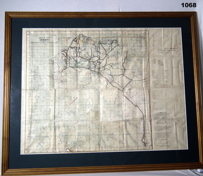 Area sketch map of Darwin area