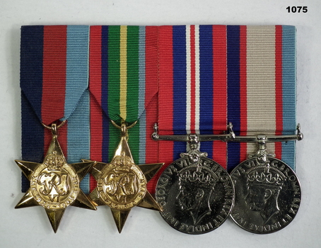 Court mounted medal set AIF WW2