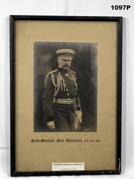 Photograph of Field Marshall Kitchener