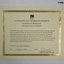 Authenticity certificate re Burma Thai Railway section