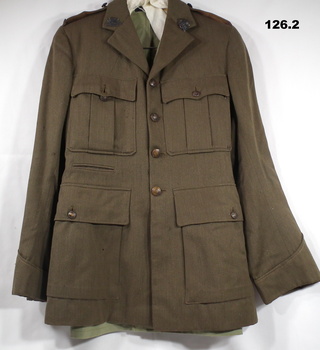 Two jackets, military issue, WWII