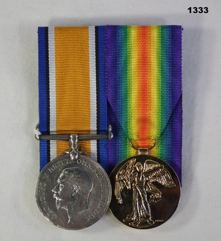 Court mounted medal set AIF WW1