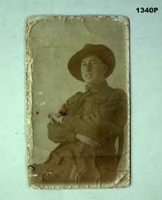 Photograph of a WW1 soldier