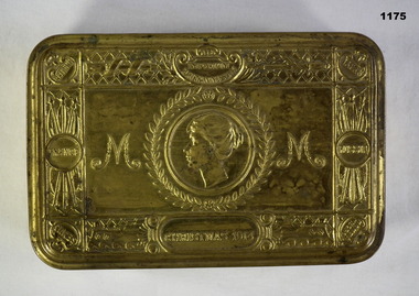 1914 Xmas gift tin WW1