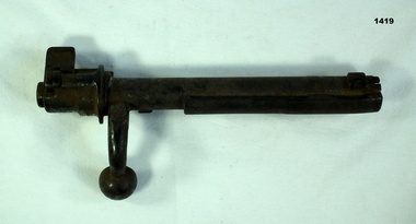 Rifle bolt from a WW1 weapon 