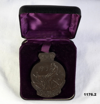 ANZAC medallion in a box set 