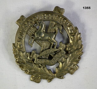 Badge Liverpool Scottish Military WW1