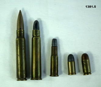 A variety of rifle & pistol rounds