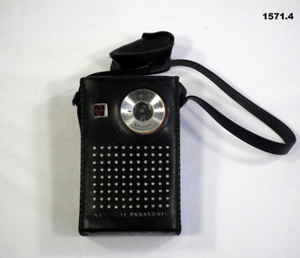Small National brand transistor radio.