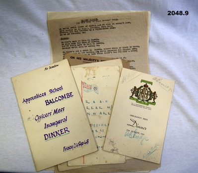 Cards & envelopes relating to the RAAF WW2