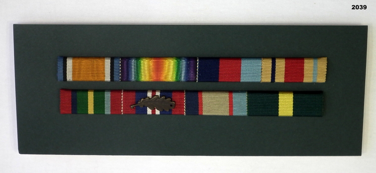 Ribbon set, AIF WW1 WW2 MID