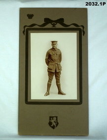 Photograph, one of three brothers WW1.