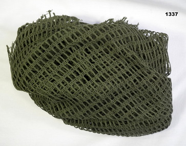 Section of green sweat rag vietnam era