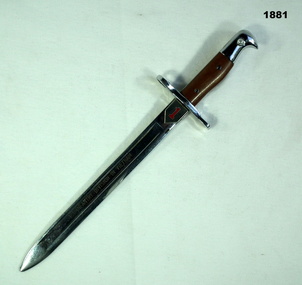 Letter opener shaped like a bayonet