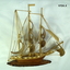 Small model of a Vietnamese boat