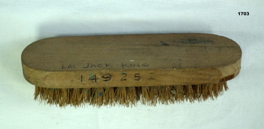Clothes brush issued during WW2