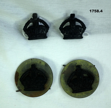 Uniform RAAF rank insignia WW2