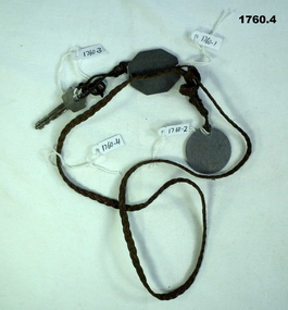 Set of RAAF Identity disc’s with a key on