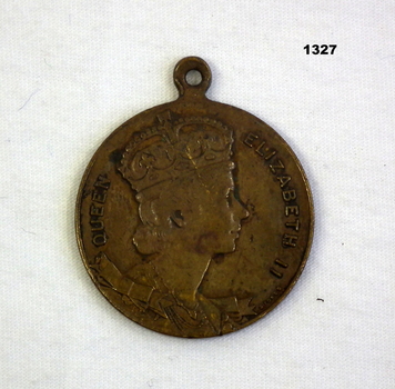 Queen Elizabeth Coronation medal