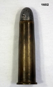 Small caliber cartridge with lead projectile