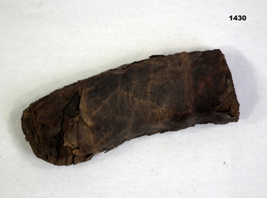 A piece of tobacco from New Britain WW2
