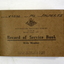Brown cover record of service book WW2