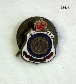 RSL membership badge and presentation medallion