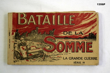 Album with 20 photos of Somme Battles.