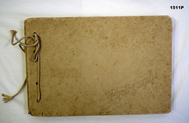 Gift album of photos taken by Jack Grinton WW1