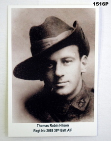 Photo graph portrait with details of a soldier