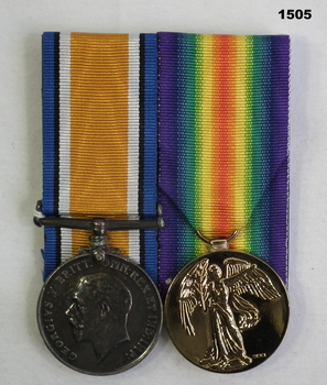 Court mounted medal set AIF WW1