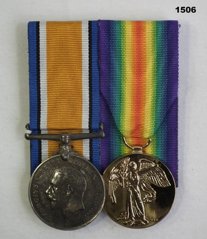 Court mounted medal set AIF WW1