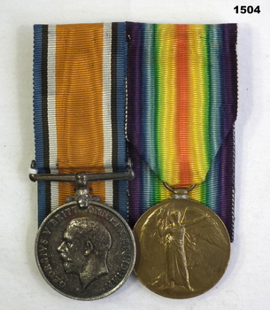 Court mounted medal set AIF WW1