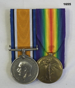 Medal set court mounted AIF WW1
