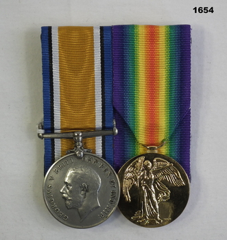 Court mounted medal set AIF WW1