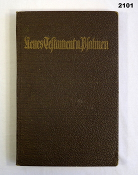 German bible printed in 1940