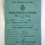 Certificate of discharge RAAF WW2