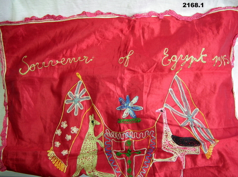 Red Doiley souvenir from Eygpt 1915
