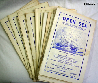 Volumes of the HMAS Tingara Old Boys Association