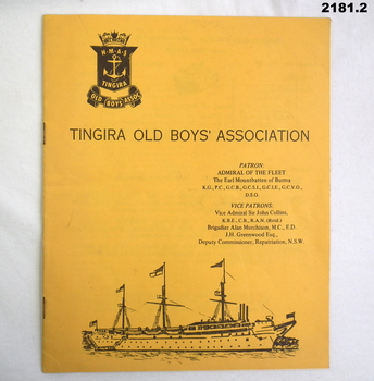 Tingara Old Boys Association newsletter 29.4/5.1979