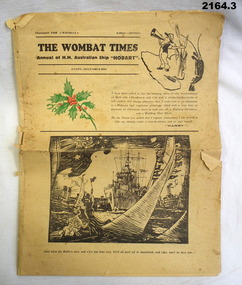 The Annual “Wombat Times” HMAS Hobart.