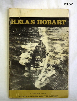 76 page history of HMAS Hobart 1938-62