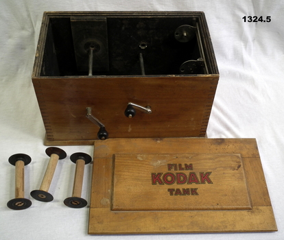 Film tank development box photographs