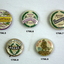 Various Anzac Day remembrance badges
