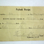 Receipt for the delivery of a WW1 paybook
