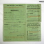 Combined leave and railway ticket WW1