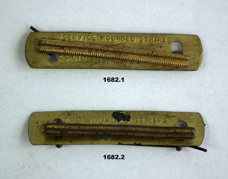 Two WIA stripes to fit to uniform sleeve